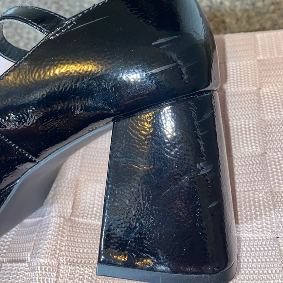 Steve Madden | Shoes | Steve Madden Mingle Black Patent Mary Jane Heels | Poshmark